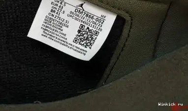 Low Travis Jordan OLIVE OG Scott BLACK Air 1 x 0624